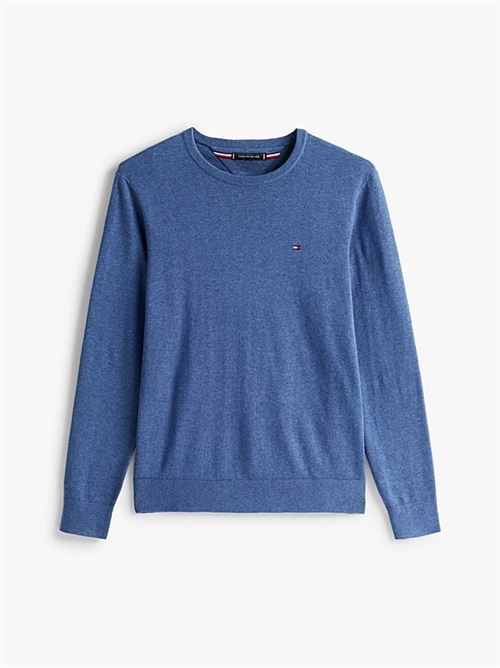 essential ssnl cotton crew neck TOMMY HILFIGER | MW0MW39999DVI